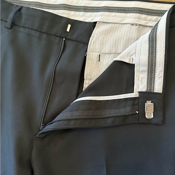 PGA Tour Men’s 38x30 BLACK Golf Performance Athletic Flat Front Straight Pants - Picture 7 of 7